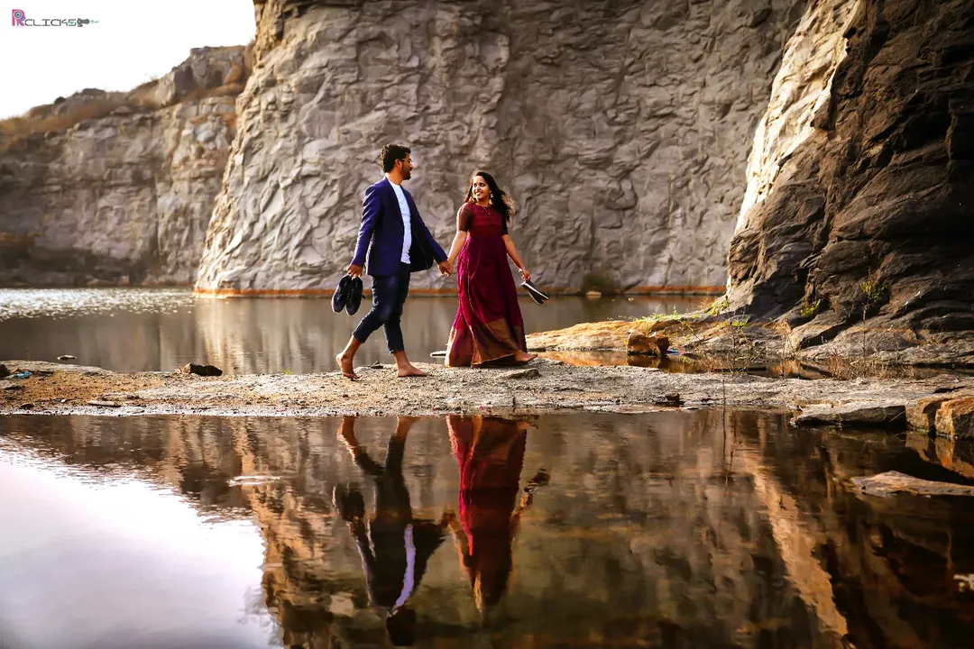Love took slow steps towards your heart ❤️❤️❤️ Sowmya -mallesh pre-wedding shoot......#hyderaba
